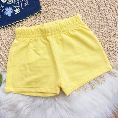 Conj. Bata Floral e Short em Moletinho - Marinho e Amarelo02